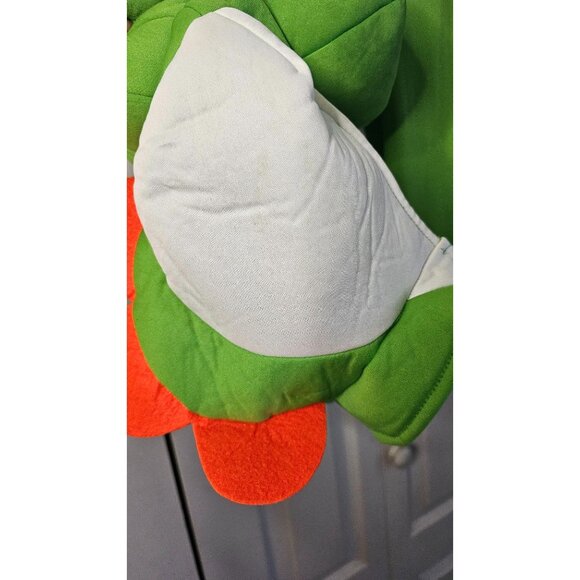 Yoshi Toddler Costume 2T Shell Headpiece Tail Super Mario Nintendo Halloween - Picture 9 of 10